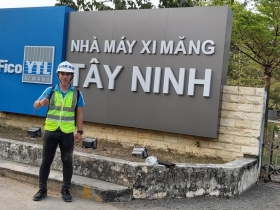 THI CÔNG HỆ THỐNG BIỂN HIỆU QUẢNG CÁO XI MĂNG FICO