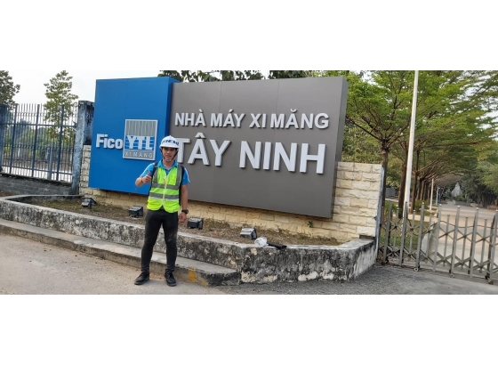 THI CÔNG HỆ THỐNG BIỂN HIỆU QUẢNG CÁO XI MĂNG FICO