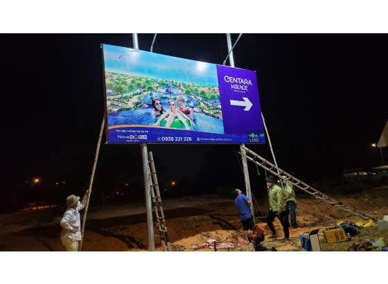 Dự Án bảng chỉ dẫn NovaLand tại Phan Thiết, Bình Thuận