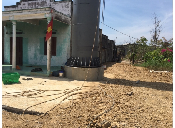 Thi công mới bảng QC tấm lớn tại Bình Thuận