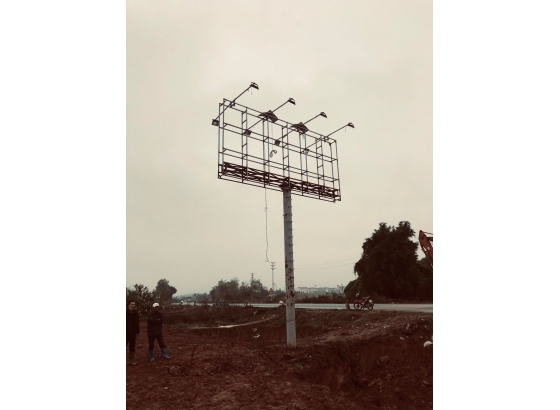 Bảo dưỡng, gia cố bảng QC tại Hưng Yên