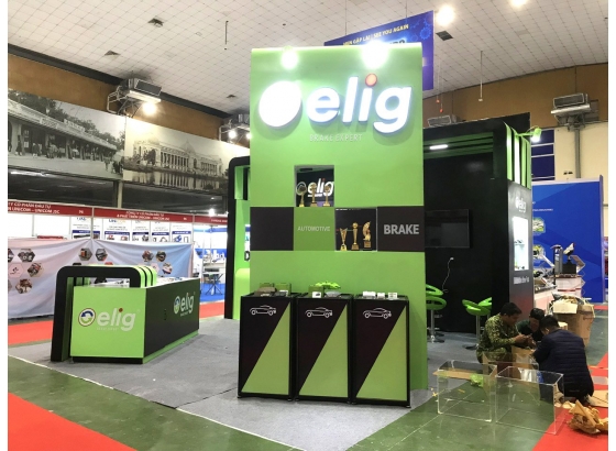 Gian hàng triển lãm cho Elig tại Vimexpo Hanoi 2023