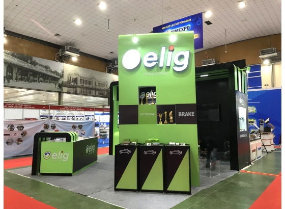 Gian hàng triển lãm cho Elig tại Vimexpo Hanoi 2023