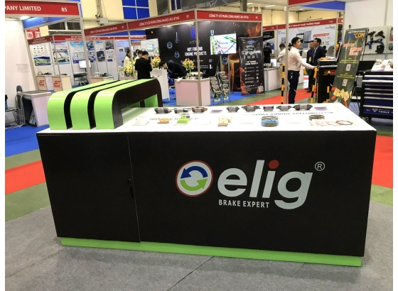 Gian hàng triển lãm cho Elig tại Vimexpo Hanoi 2023