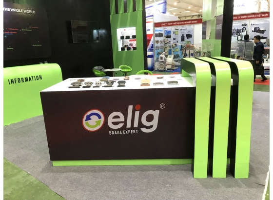 Gian hàng triển lãm cho Elig tại Vimexpo Hanoi 2023