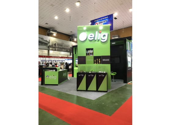 Gian hàng triển lãm cho Elig tại Vimexpo Hanoi 2023