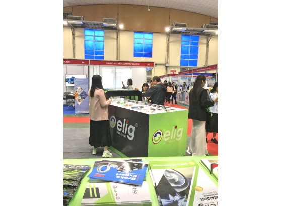 Gian hàng triển lãm cho Elig tại Vimexpo Hanoi 2023