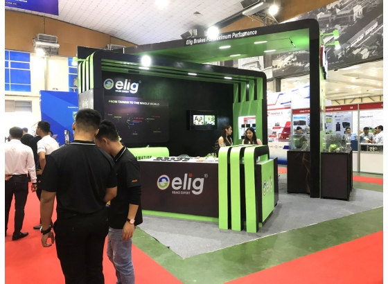 Gian hàng triển lãm cho Elig tại Vimexpo Hanoi 2023