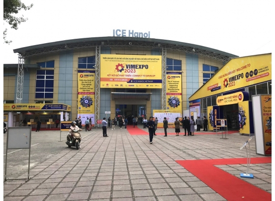 Gian hàng triển lãm cho Elig tại Vimexpo Hanoi 2023