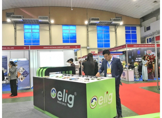 Gian hàng triển lãm cho Elig tại Vimexpo Hanoi 2023