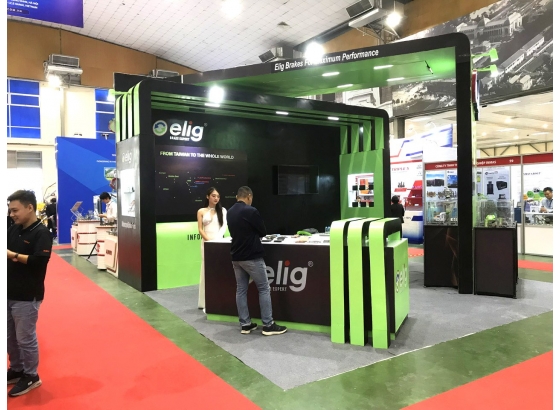 Gian hàng triển lãm cho Elig tại Vimexpo Hanoi 2023