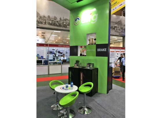 Gian hàng triển lãm cho Elig tại Vimexpo Hanoi 2023